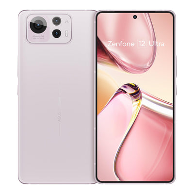 ASUS Zenfone 12 Ultra, EU Official, Sakura White, 16GB RAM 512GB Speicher, Snapdragon 8 Gen Elite, 6,78“ AMOLED 144Hz, 50MP Gimbal Kamera