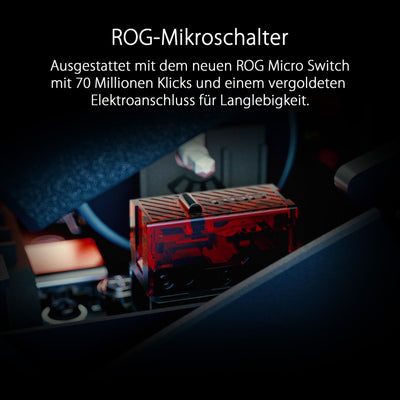 ASUS ROG Spatha X Wireless Gaming Mouse (Magnetischer Ladeständer, 12 programmierbare Tasten, 19.000 DPI, Push-Fit Hot Swap Switch Steckdosen, ROG Micro Switches, ROG Paracord und Aura RGB Lighting)