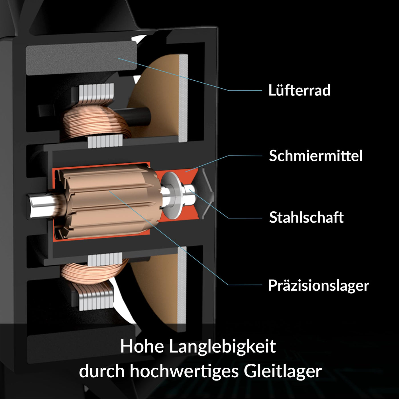 ARCTIC P12 Max - PC Lüfter, High-Performance 120 mm Gehäuselüfter, PWM-gesteuerte 200-3300 rpm, Optimiert für statischen Druck, 0dB-Mode, Hydrodynamisches Gleitlager - Schwarz