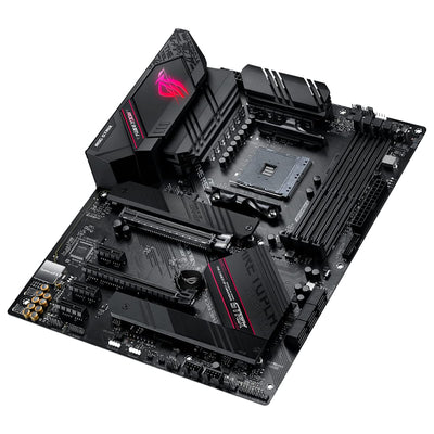 ASUS ROG Strix B550-F Gaming WI-FI II Mainboard Sockel AMD AM4 (AMD B550, ATX, PCIe 4.0, WiFi 6E, SATA 6Gbit/s, USB 3.2 Gen 2, Aura Sync, Two-Way AI Noise Cancelation)