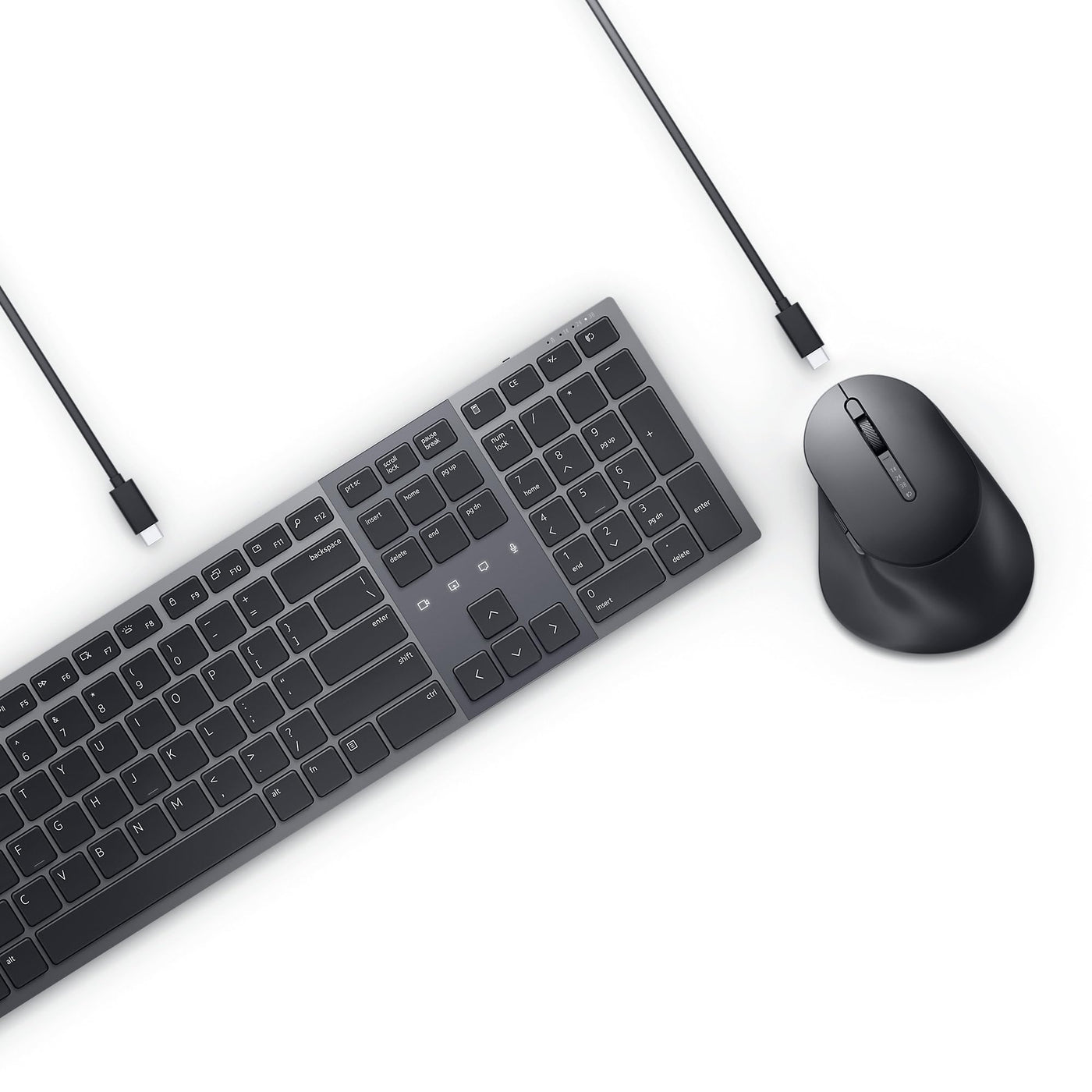 Dell Premier-Tastatur und Premier-Maus als Set – KM900 - Tastatur US (QWERTZ)