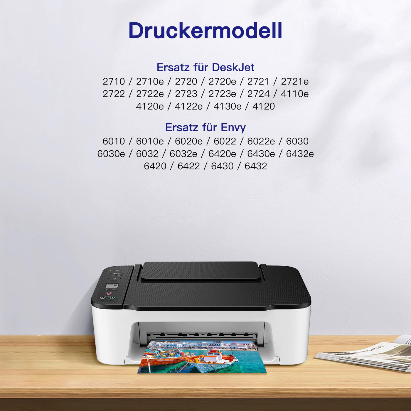 VVQV 305 XL Patronen Ersatz für HP 305 Druckerpatronen XL Schwarz und farbig für HP DeskJet 2700 2710 2720 2722 DeskJet Plus 4100 4120 4130 Envy 6000 6010 6020 6032 Envy Pro 6400 6420 (2-Pack)