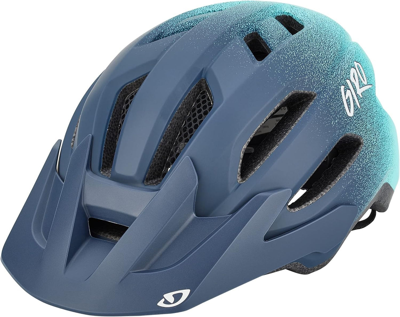 Giro Fixture II Y Matte MIDN Blue/Screaming Teal UY