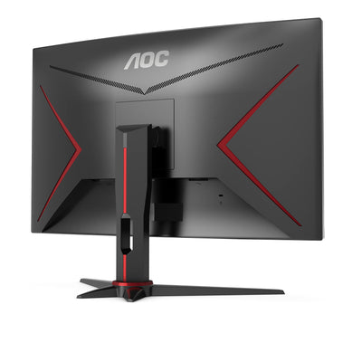 AOC Gaming C27G2ZE - 27 Zoll FHD Curved Monitor, 240 Hz, 0.5ms, FreeSync Premium (1920x1080, HDMI, DisplayPort) schwarz/rot