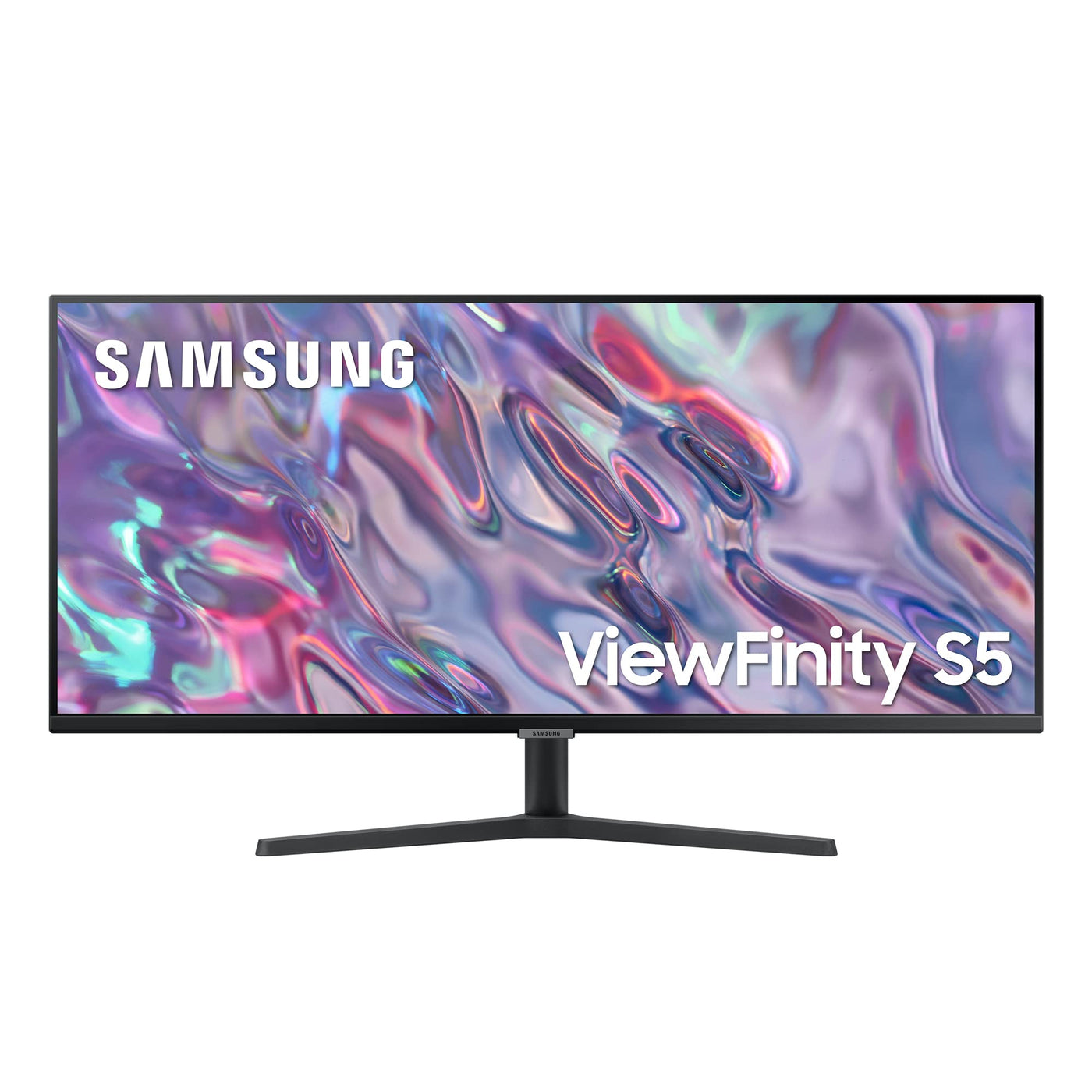 Samsung ViewFinity S50C Monitor S34C500GAU, 34 Zoll, VA-Panel, Ultra WQHD Auflösung, Eco Saving Plus, AMD Freesync, HDR10, 5 ms Reaktionszeit, Bildwiederholrate 100 Hz, Schwarz