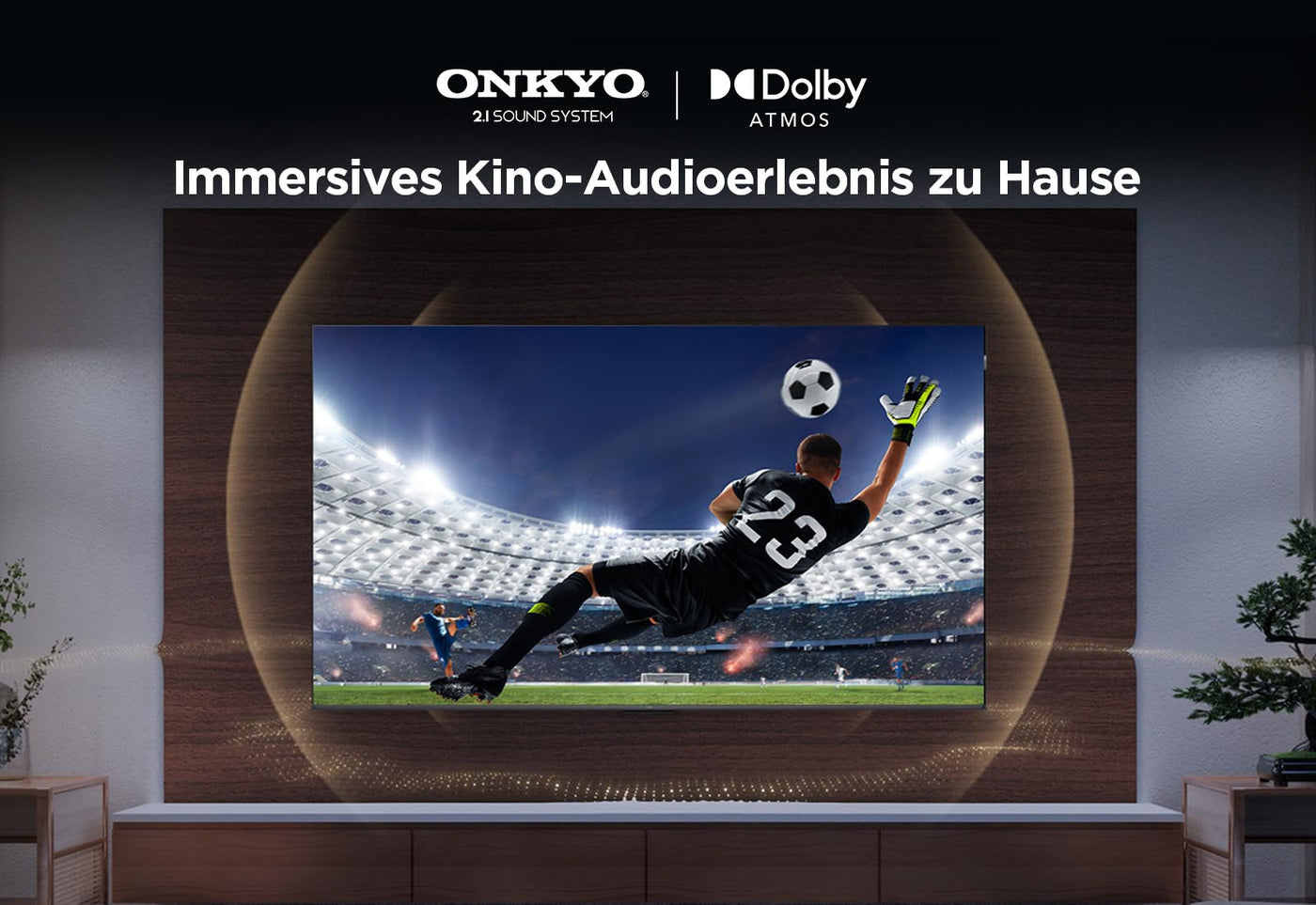 TCL 55T8B 55-Zoll QLED Pro 144Hz Onkyo Gaming Fernseher, 4K UHD, HDR Pro, Google TV (Dolby Vision IQ & Atmos, Motion Clarity, Freihändige Sprachsteureung, Kompatibel mit Google Assistant & Alexa)