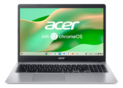 Acer Chromebook 315 (CB315-3H-C0AY) -Laptop | 15,6-Zoll-FHD-Bildschirm | Intel Celeron N4120 | 4 GB RAM | 128 GB eMMC | Intel UHD Graphics 600 | Google ChromeOS | Silber | QWERTZ-Layout