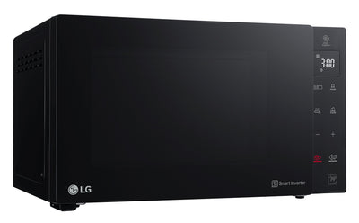 LG MH6535GIS Mikrowelle mit Smart Inverter Technologie & Quarz Grill, 25 Liter Kapazität, 1000 W, Automatikprogramme, einstellbare Leistungsstufen für optimales Garen und EasyClean-Funktion, Schwarz