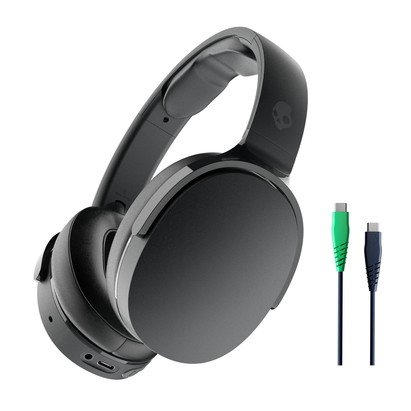 Skullcandy Hesh Evo Over-Ear Wireless-Kopfhörer, 36 Std. Akkulaufzeit, Mikro, kompatibel mit iPhone, Android und Bluetooth-Geräten - Schwarz