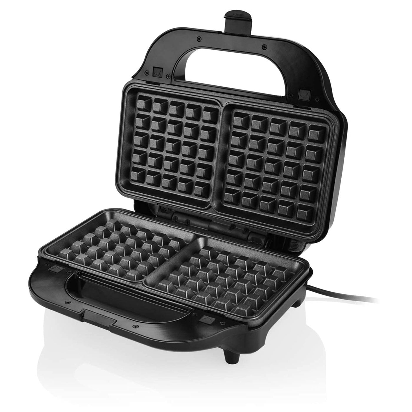 ETA Sandwichmaker 6 in 1 I Sorento Plus I Antihaftbeschichtung für leichte Reinigung ohne Anbrennen I 900 Watt I Waffeleisen, Grill und vieles mehr