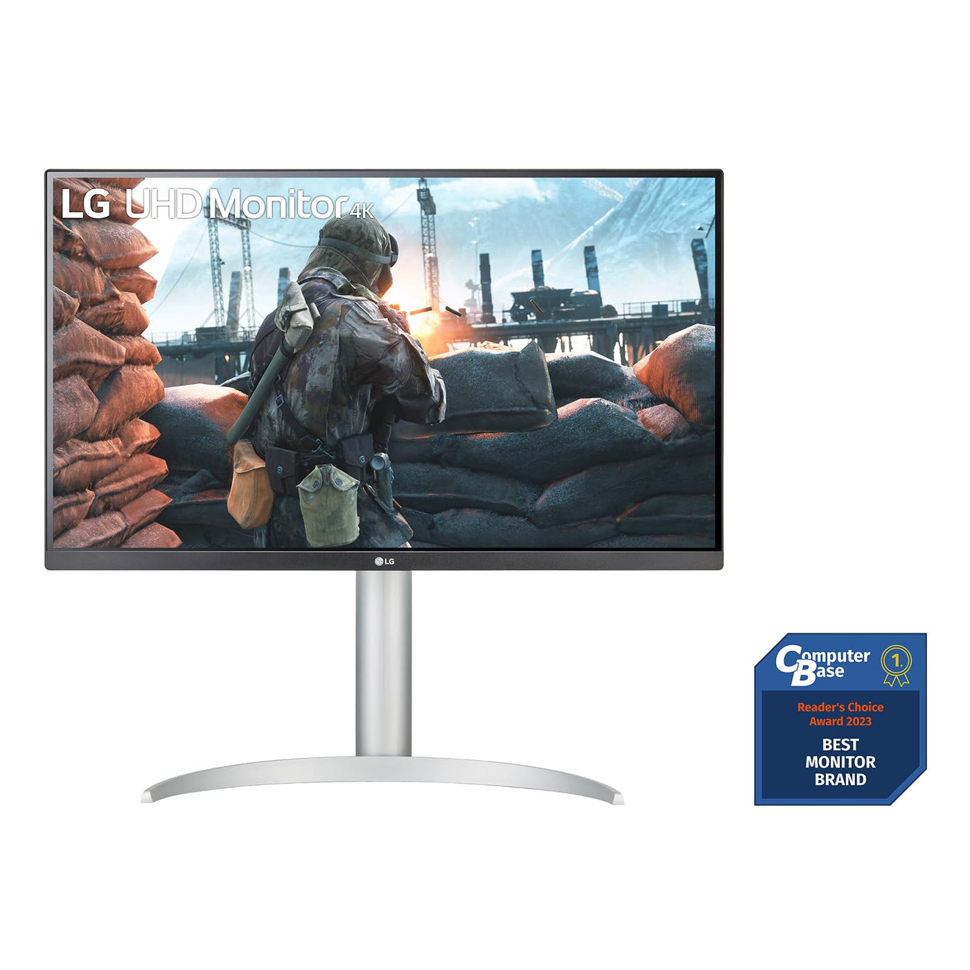 LG Electronics 27UP650P-W 4K UHD 27'' (68cm), 3840 x 2160, 16:9, VESA DisplayHDR™ 400, AMD FreeSync™, IPS with DCI-P3 95%, HDR10, 5ms GtG - Weiß