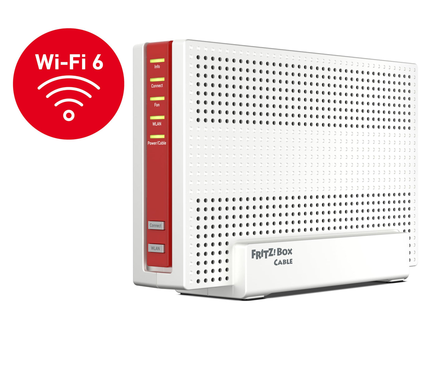 AVM FRITZ!Box 6690 Cable (DOCSIS 3.1-Kabel-Modem, 4x4 Wi-Fi 6 (WLAN AX) mit 4.800 MBit/s (5 GHz) + 1.200 MBit/s (2,4 GHz), 1x 2,5-Gigabit-LAN-Anschluss, USB 3.0, DECT)