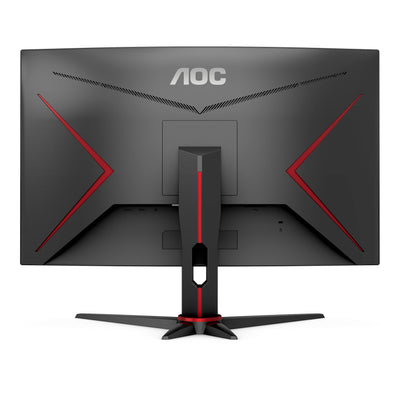 AOC Gaming C27G2ZE - 27 Zoll FHD Curved Monitor, 240 Hz, 0.5ms, FreeSync Premium (1920x1080, HDMI, DisplayPort) schwarz/rot