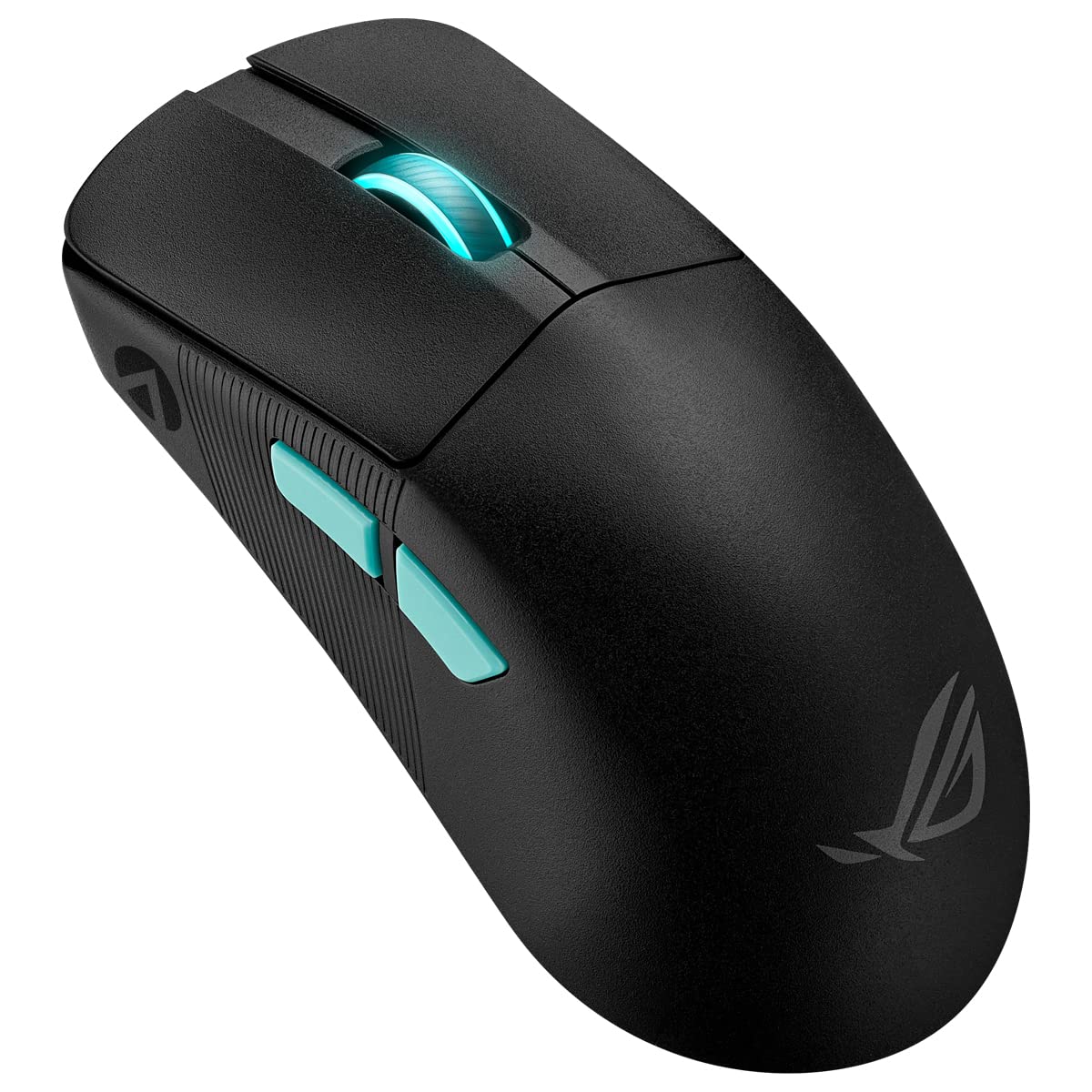 ASUS ROG Harpe Ace Aim Lab Edition RGB Gaming Maus (wireless, 2,4 GHz RF, Bluetooth, USB, optischer ROG AimPoint-Sensor 36.000 dpi, ROG Micro Switches, fünf programmierbare Tasten, Synergieprofil)