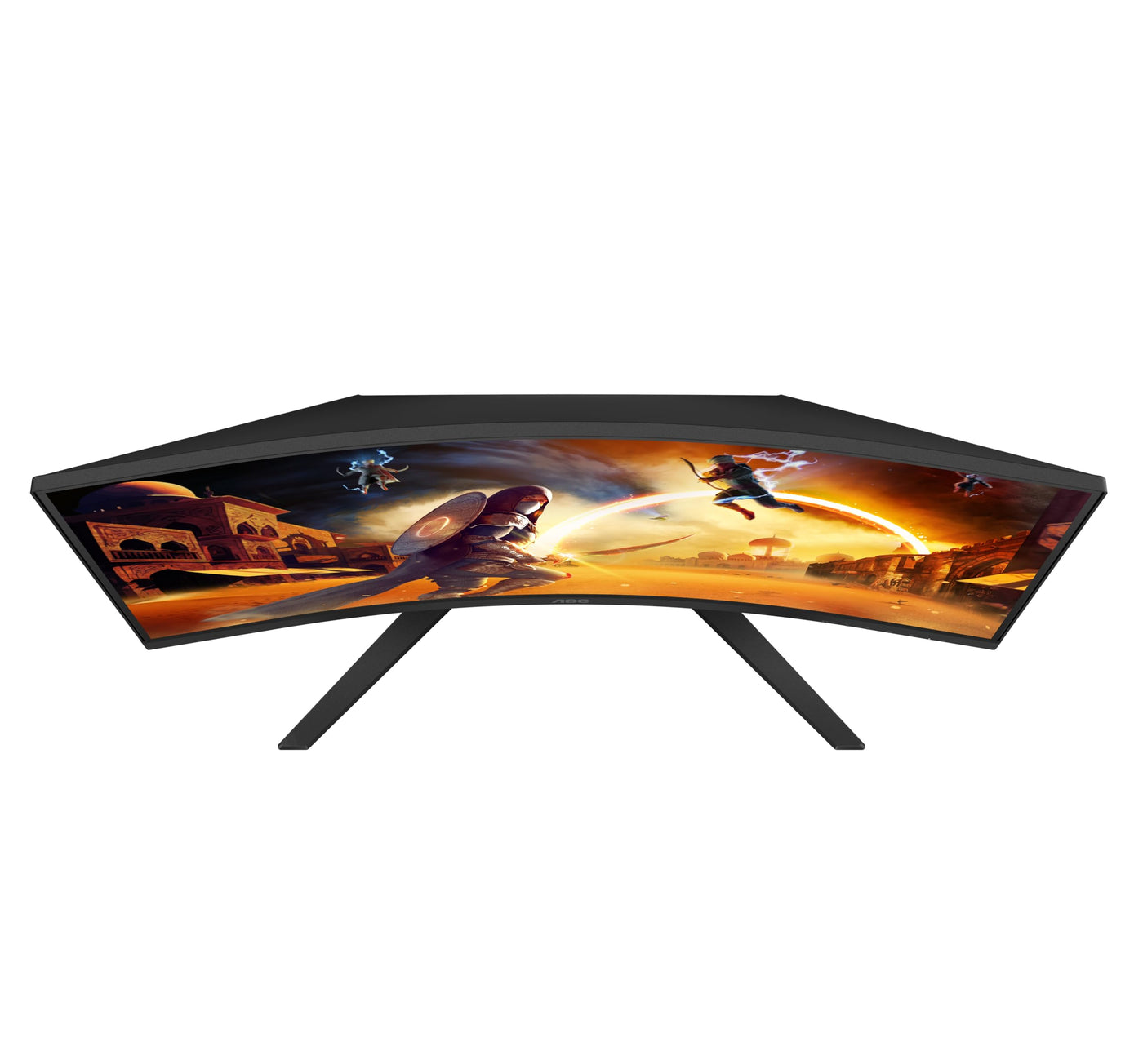 AOC Gaming CQ32G4VE - 32 Zoll QHD Curved Monitor, 180 Hertz, 0.5 ms, HDR10, FreeSync Premium (2560x1440, HDMI, DisplayPort) schwarz/grau