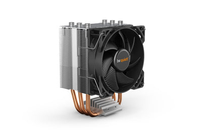 be quiet! Pure Rock Slim 2, CPU Kühler, 130W TDP, Pure Wings 2 92mm PWM Lüfter, 3 Heatpipes, asymmetrisches Design, Slim Tower