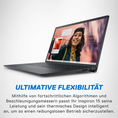 Dell Inspiron 15 3530 Laptop, 15.6 inch FHD (1920 x 1080) Display, 13th Generation Intel Core i5-1334U, Intel Iris Xe Graphics, 16 GB RAM, 512 GB, Windows 11 Home, Schwarz