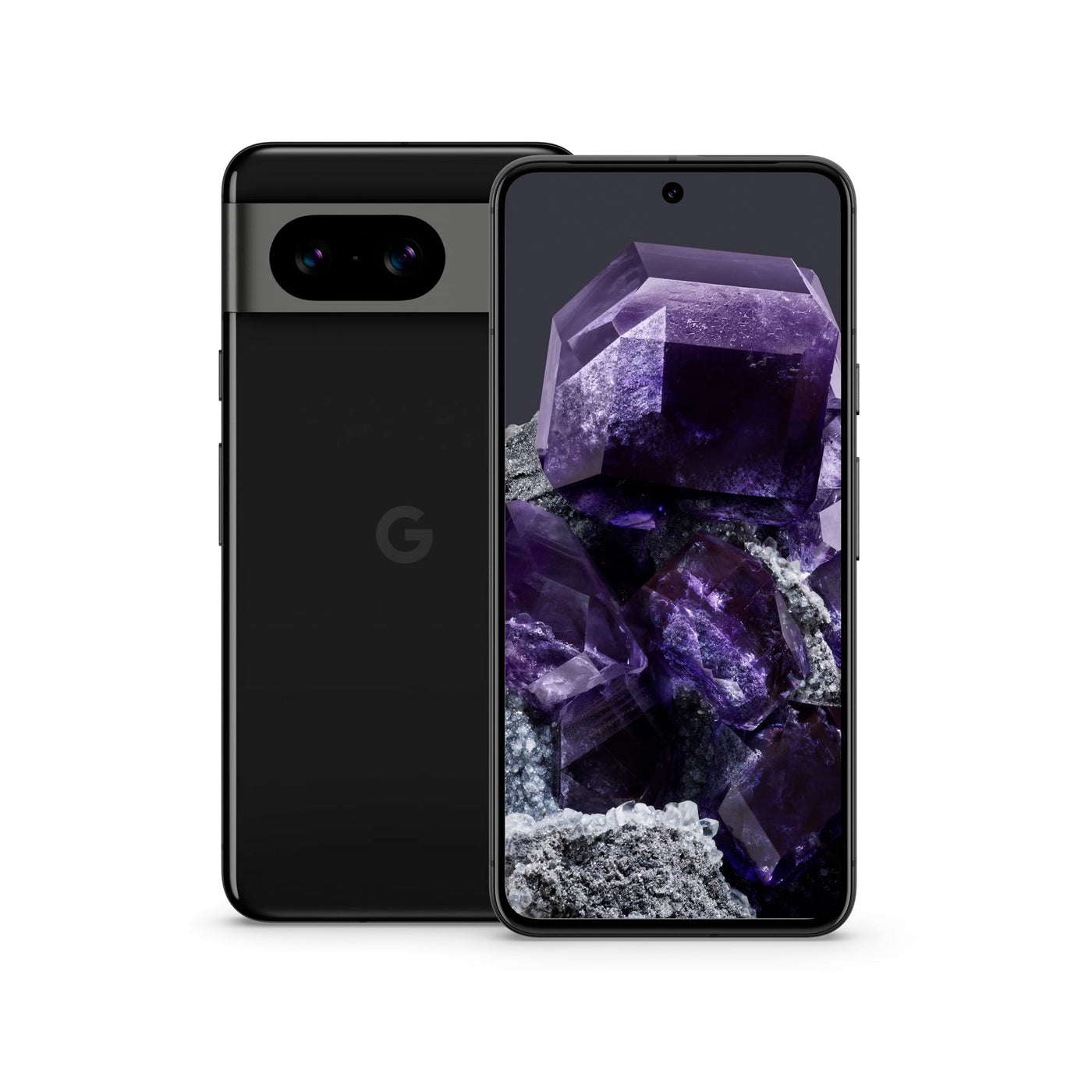 Google Pixel 8 – Android-Smartphone ohne SIM-Lock mit leistungsstarker Pixel-Kamera, 24 Stunden Akkulaufzeit und leistungsstarken Sicherheitsfunktionen – Obsidian, 128GB