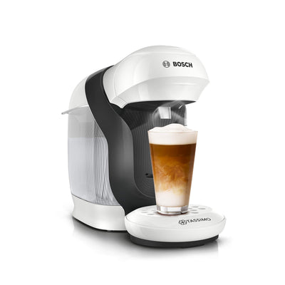 Bosch Hausgeräte Tassimo Style Kapselmaschine TAS1102 Kaffeemaschine by Bosch & Philips AquaClean Kalk- und Wasserfilter für Espressomaschine, Kein Entkalken bis 5000 Tassen, Einzelpack