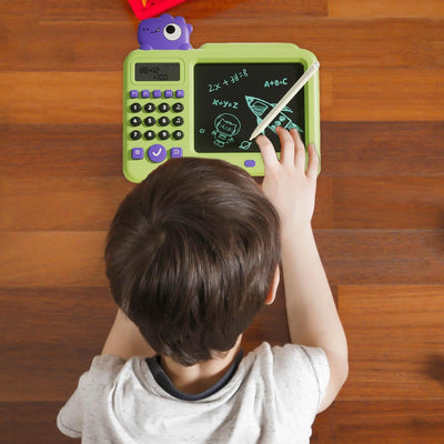 Botiniv Handschriftspielzeug für Kinder,Elektrisches Lernspielzeug für Kleinkinder,2-in-1 elektrisches Spielzeug-Zeichnungs- und Schreibtablett - National Learning Zeichenblock, Lernspielzeug,