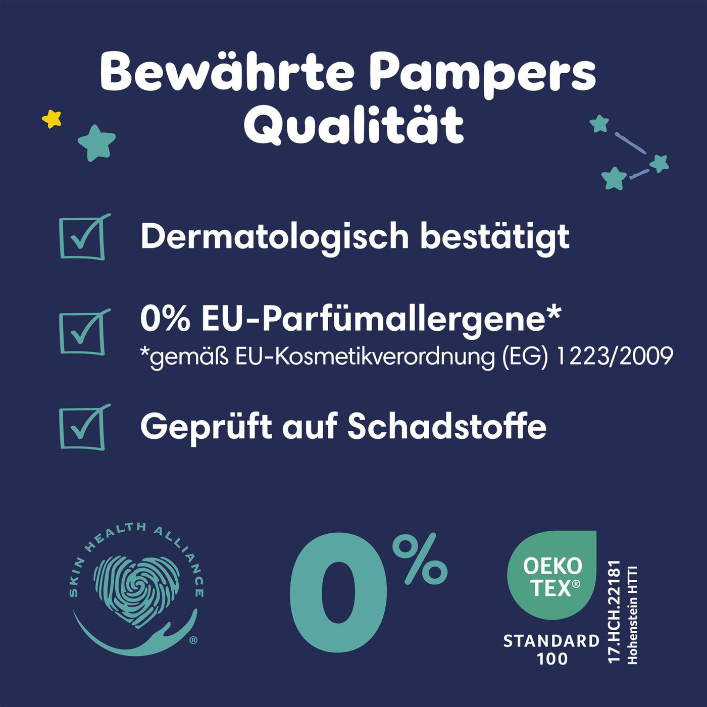 Pampers Night Windeln Pants Größe 6 (15+kg) Baby-Dry, MONATSBOX, Windelhöschen bieten zusätzlichen Schutz für die ganze Nacht, 138 Höschenwindeln