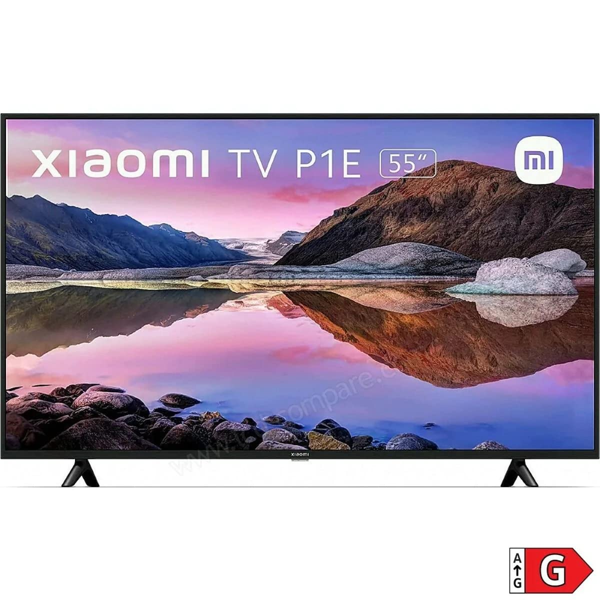 Xiaomi Smart TV P1E 55 Zoll (UHD, HDR 10, Triple Tuner, Android, Prime Video,Netflix,google assistant, bluetooth, HDMI, USB) [Modell 2021]