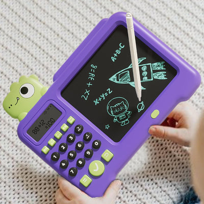 Botiniv Handschriftspielzeug für Kinder,Elektrisches Lernspielzeug für Kleinkinder - Kinder 2-in-1-Schreibtablett LCD-Elektrospielzeug | National Learning Zeichenblock, Lernspielzeug, löschbares