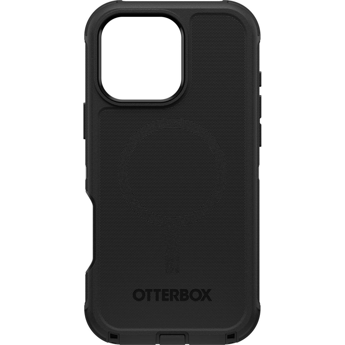 OtterBox Defender Series MagSafe Hülle für iPhone 16 Pro Max, stoßfest, sturzsicher, extrem robust, Schutzhülle, 7X getestet nach Militärstandard, Schwarz, Keine Einzelhandelsverpackung