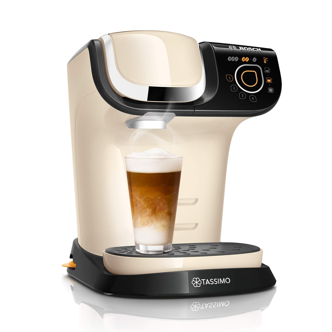 Bosch Tassimo My Way 2 Kapselmaschine TAS6503 Kaffeemaschine by, Wasserfilter, über 70 Getränke, Personalisierung, vollautomatisch, einfache Zubereitung, 1.500 Watt, 1,3 Liter, rot