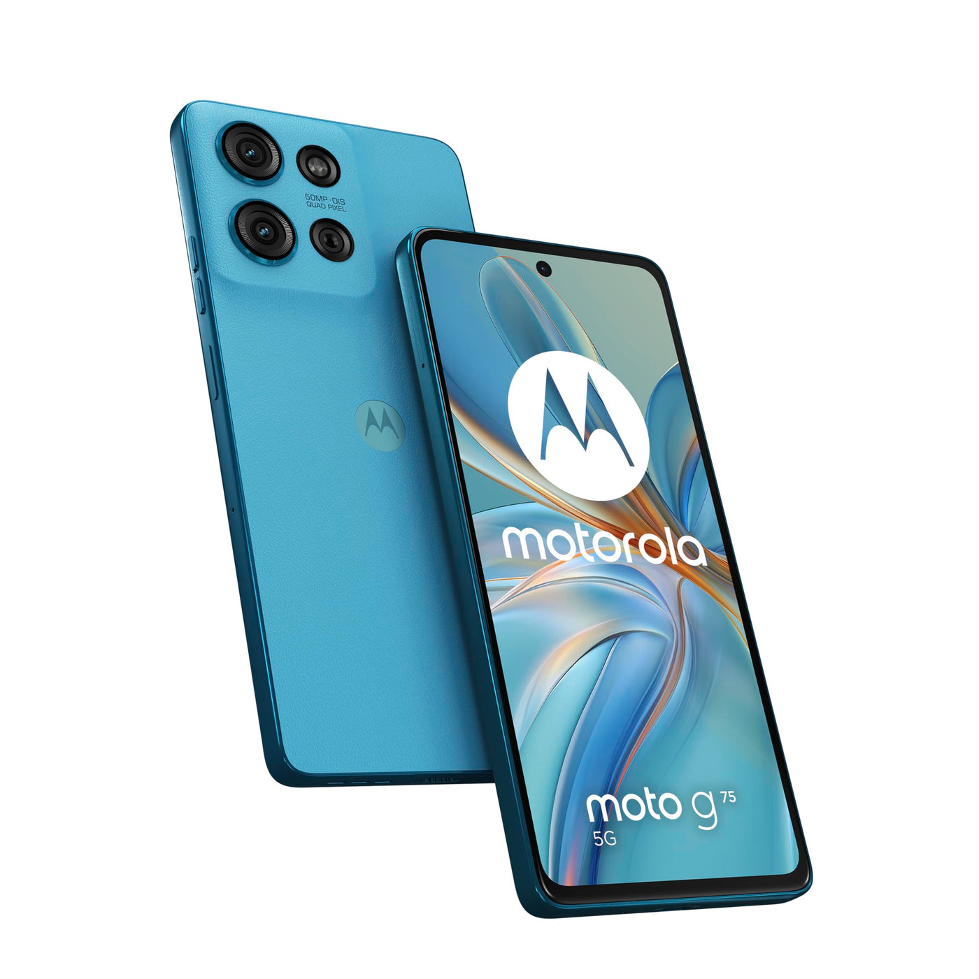 Motorola Moto g75 5G Smartphone (6,78"-FHD+-Display, 50-MP-Kamera, 8/256 GB, 5000 mAh, Android 14) Charcoal Gray, inkl. Schutzcover [Exklusiv bei Amazon]