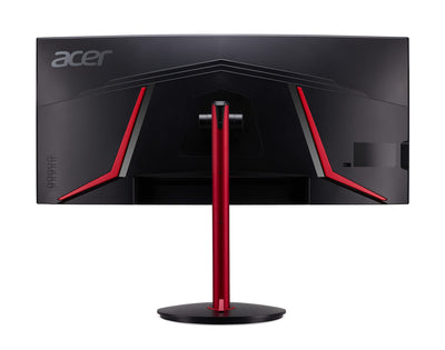 Acer Nitro XZ342CUP Gaming Monitor 34 Zoll (86cm Bildschirm) QHD, 165Hz DP, 100Hz HDMI, 1ms (VRB), 2xHDMI 2.0, DP 1.4, Curved, höhenverstellbar, DP/HDMI FreeSync Premium