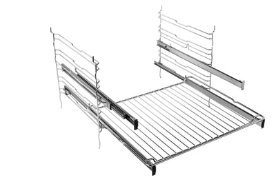 Bauknecht BAR2S K8 V2 IN Dampf-Backofen inklusive 2-fach Backauszug/A+/71 L Maxi-Garraum/Heißluft/Gentle Steam mit Feuchtigkeitszugabe/Einfaches Reinigen mit SmartClean-Innenraum, Edelstahl