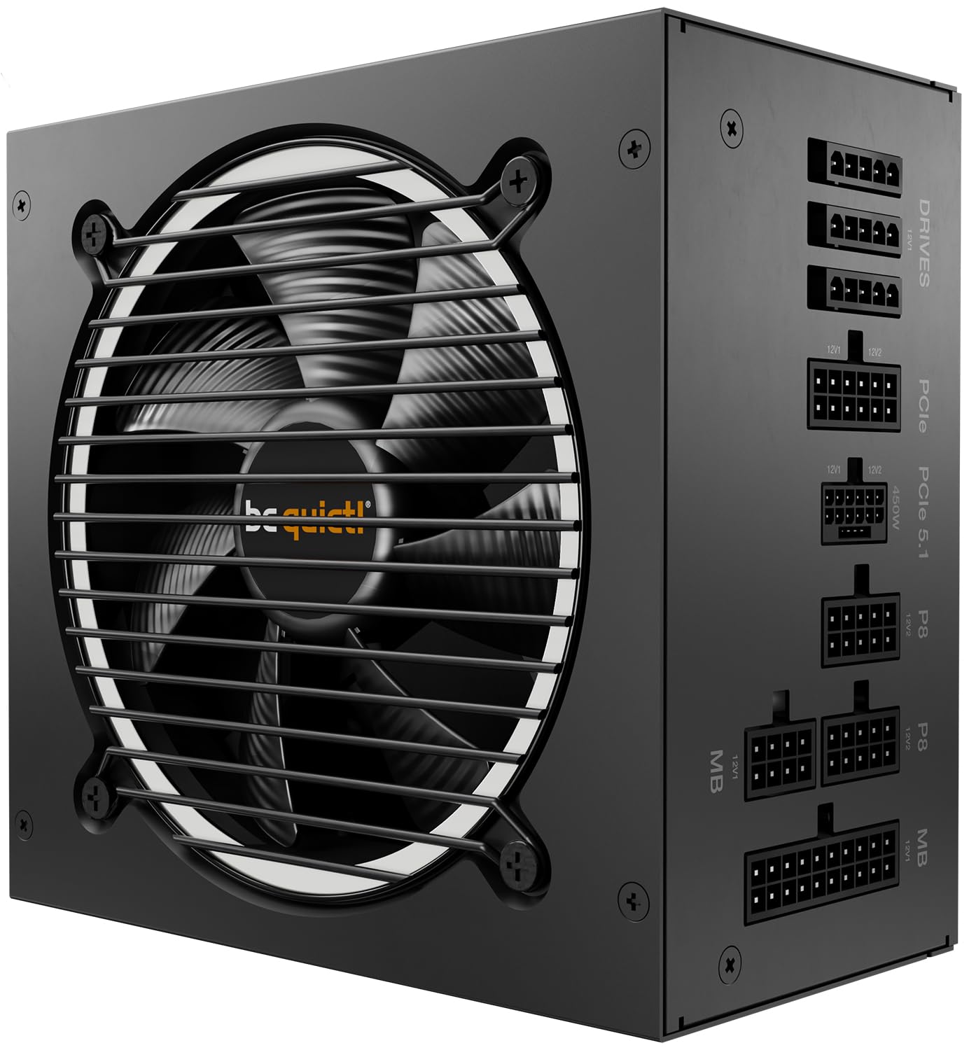 be quiet! Pure Power 12 M 650W, ATX 3.0- und PCIe 5.0 kompatibel, 80 Plus Gold, moduleres Netzteil, 12VHPWR-Kabel inkludiert, 120mm be quiet! Lüfter, BN342