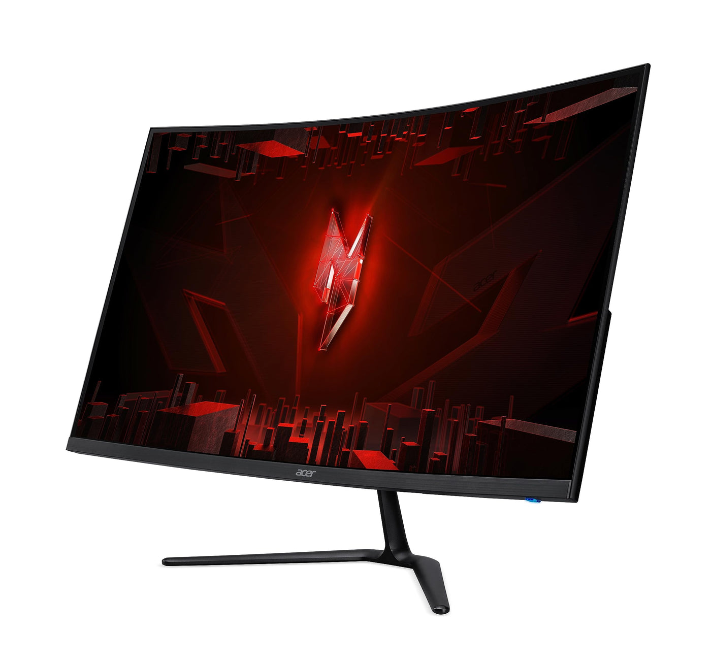 Acer Nitro ED320QRS3 Gaming Monitor 31,5 Zoll (80 cm Bildschirm) Full HD, 165Hz, 5ms (GTG), 2xHDMI 2.0, DP 1.4, Curved, DP/HDMI FreeSync Premium, Schwarz