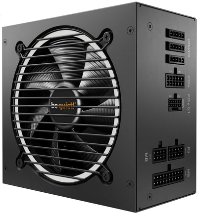 be quiet! Pure Power 12 M 550W, ATX 3.0- und PCIe 5.0 kompatibel, 80 Plus Gold, moduleres Netzteil, 12VHPWR-Kabel inkludiert, 120mm be quiet! Lüfter, BN341