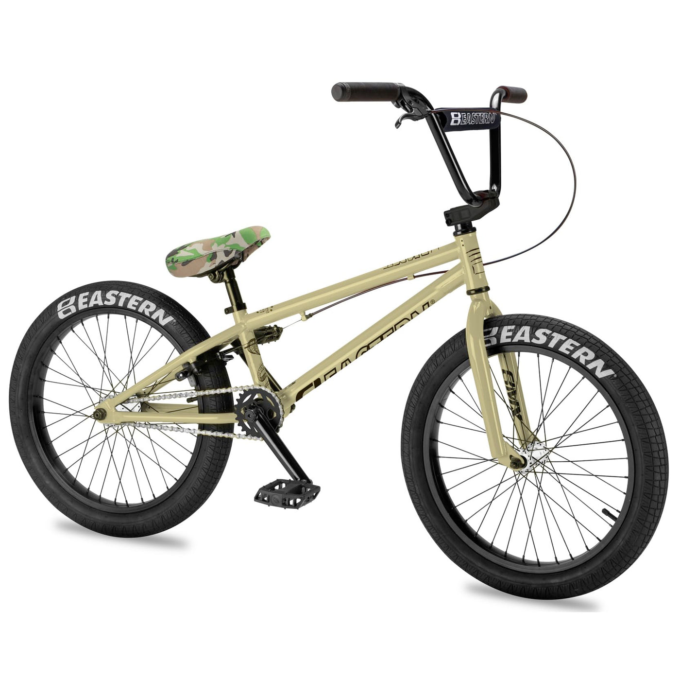 Eastern Bikes Cobra 20-Zoll BMX Fahrrad, leichtes Freestyle-Fahrrad (eige und Camouflage)