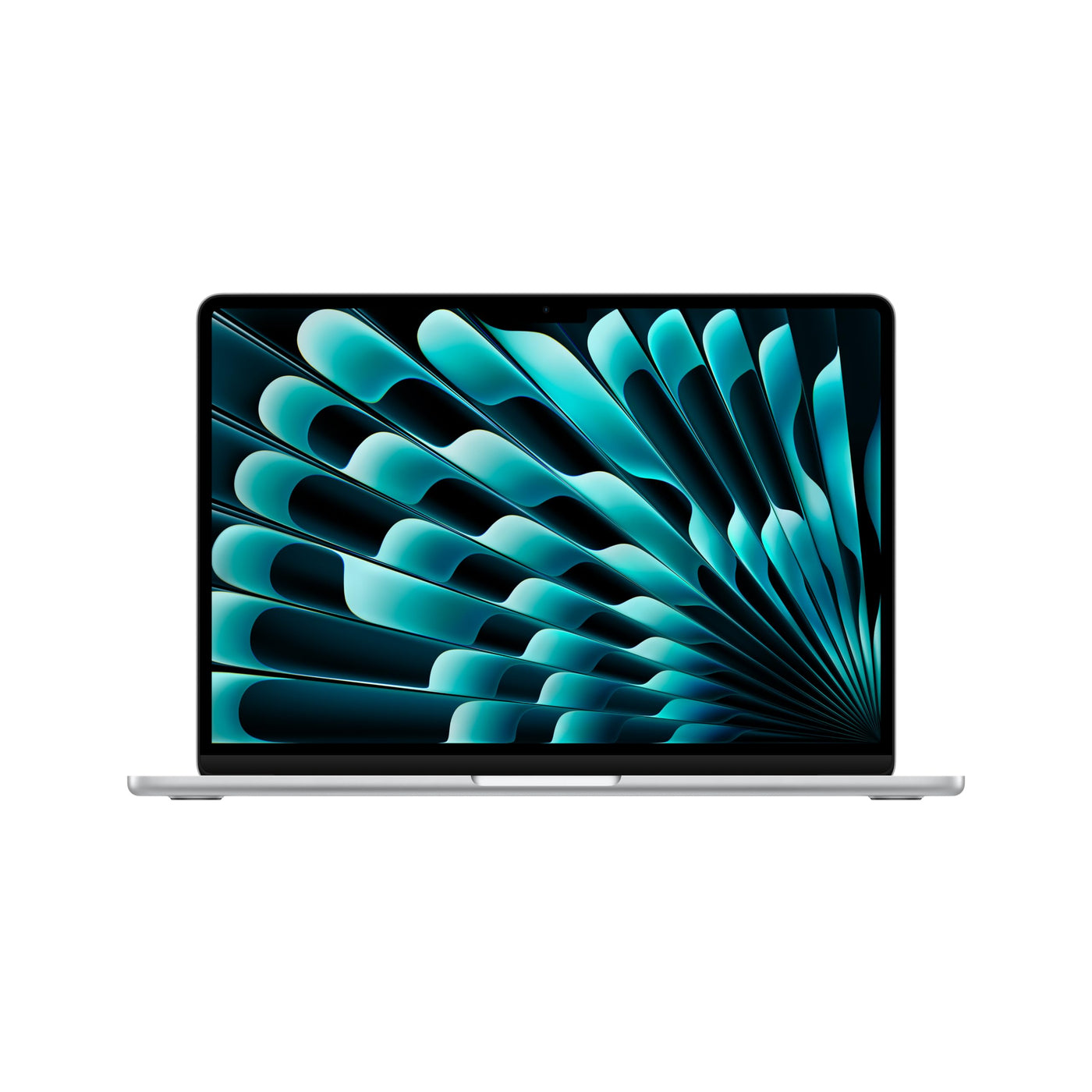 Apple 13" MacBook Air Laptop mit M3 Chip: 13,6" Liquid Retina Display, 16 GB gemeinsamer Arbeitsspeicher, 256 GB SSD Speicher, beleuchtete Tastatur, 1080p FaceTime HD Kamera, Silber