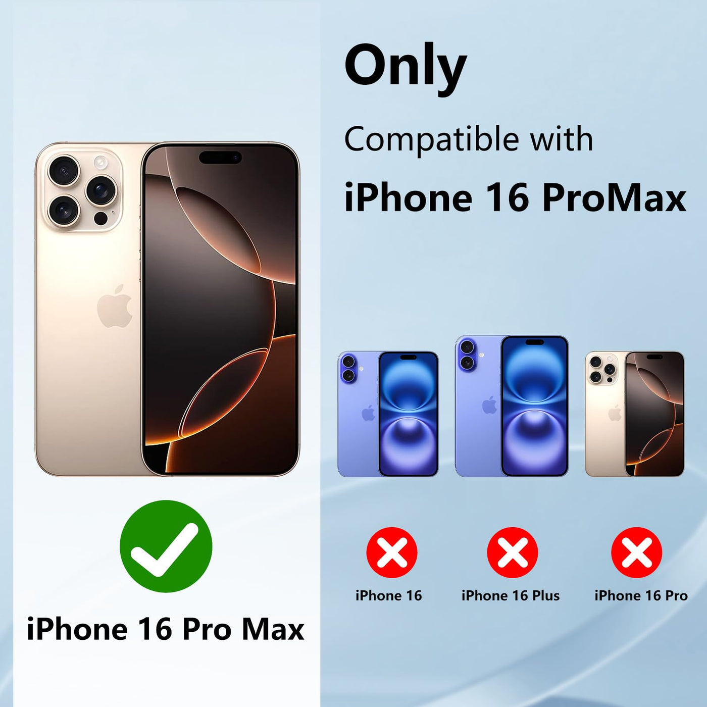 YIRSUR Glitzer Hülle Kompatibel mit iPhone 16 Pro Max, Handyhülle mit 2 Schutzfolie + 2 Kameraschutz, Anti-Vergilbung Stoßfest Kratzfest Ultradünn für iPhone 16 Pro Max Transparent Bling Glitzer