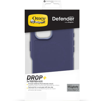 OtterBox Defender Series MagSafe Hülle für iPhone 16 Plus, stoßfest, sturzsicher, extrem robust, Schutzhülle, 7X getestet nach Militärstandard, Lila