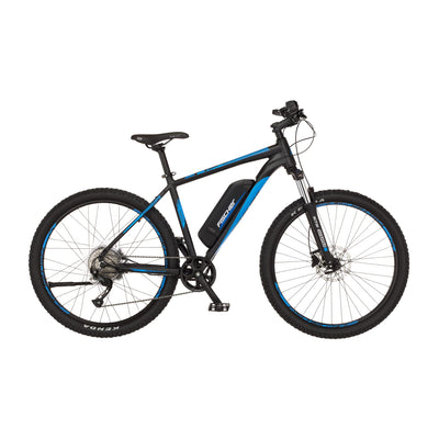 FISCHER E-Mountainbike MONTIS 2.1, Elektrofahrrad für Damen und Herren, RH 48 cm, Heckmotor 45 Nm, 48 V Akku