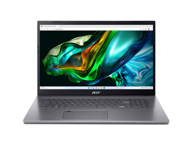 Acer Aspire 5 (A517-53-592Y) Laptop | 17,3" FHD Display | Intel Core i5-12450H | 16 GB RAM | 512 GB SSD | Intel UHD Grafik | Windows 11 | QWERTZ Tastatur | grau