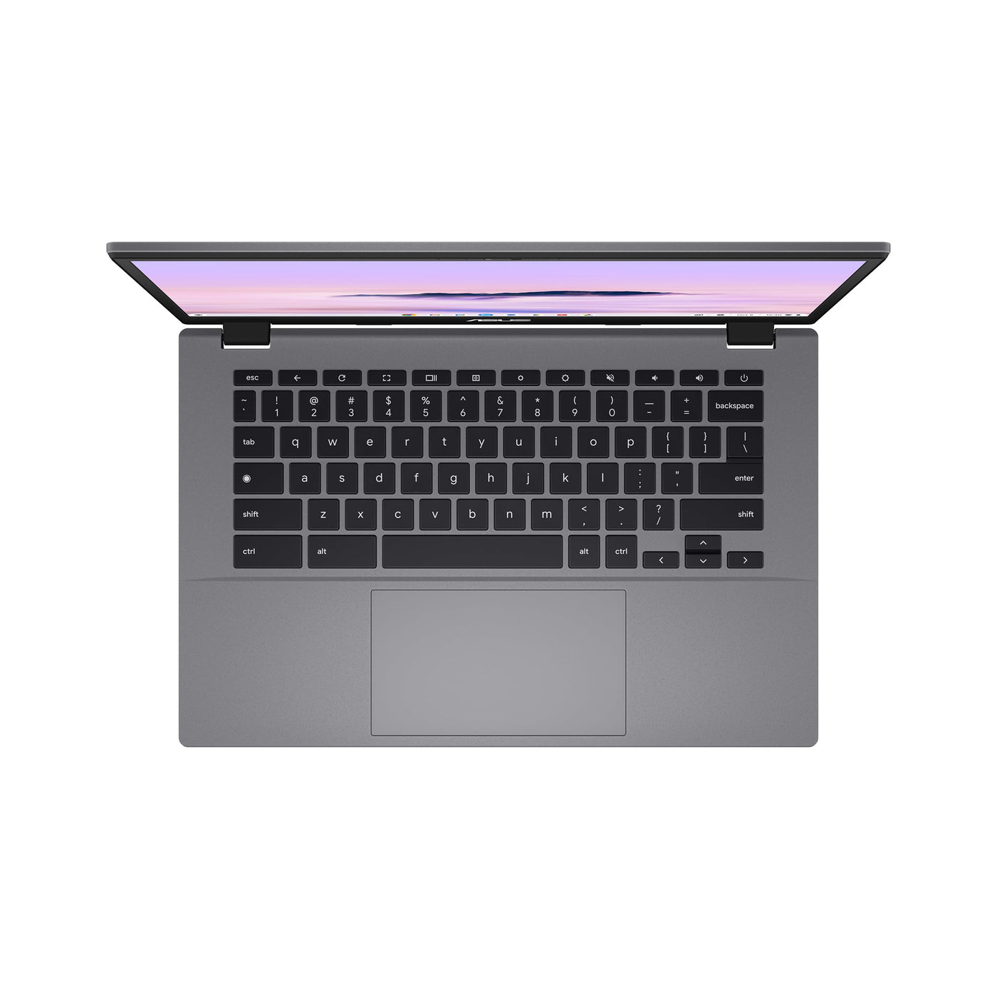 ASUS Chromebook Plus CX34 Laptop | 14" Full-HD 16:9 IPS Display | Intel Core i3-1215U | 8 GB RAM | 128GB UFS | Intel UHD Graphics | ChromeOS | QWERTZ Tastatur | Rocky Grey