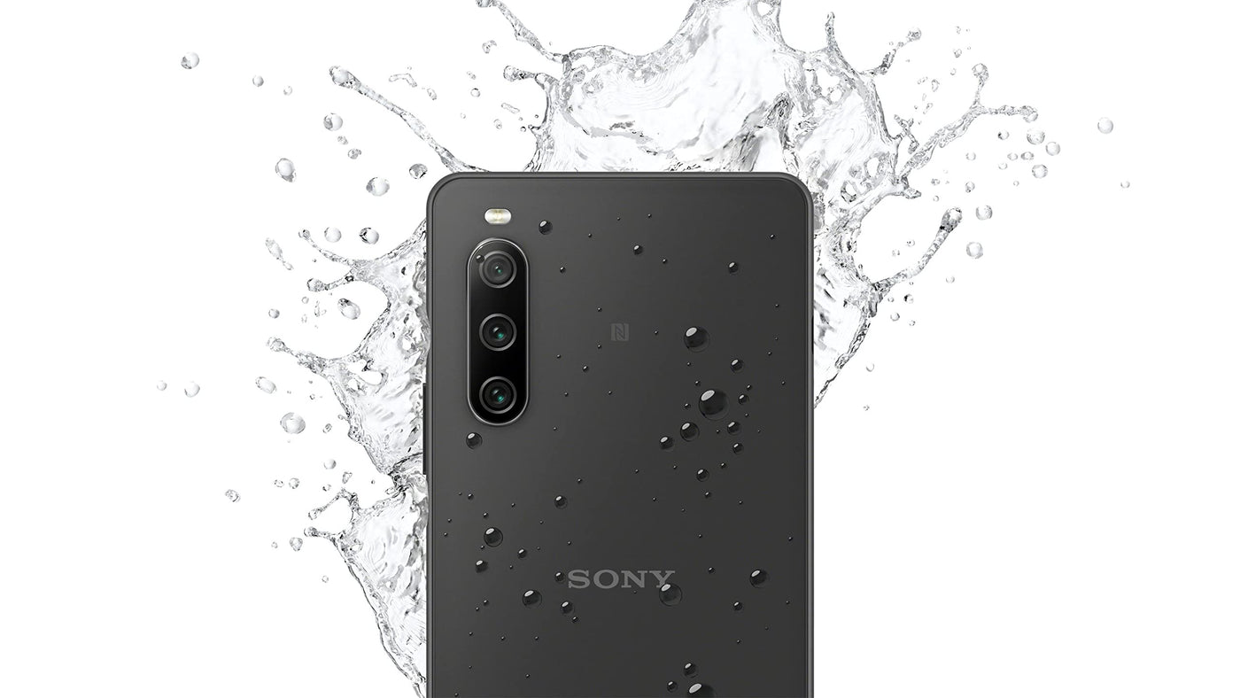 Sony Xperia 10 IV - 6 Inch 21:9 Wide OLED Display - Triple Lens Camera - 3.5 mm Audio Jack - 5000mAh - 161g - SIM Free - Dual SIM hybrid - White