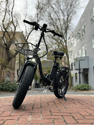 HANEVEAR Y20Plus E Bike Klappbar Elektrofahrrad mit 24Ah Li-Ion Akku, E Bike Herren 250W Motor Max.25km/h, 4.0'' E-Fatbike, Hydraulische Bremse, Pedelec EBike 20 Zoll für Herren Damen