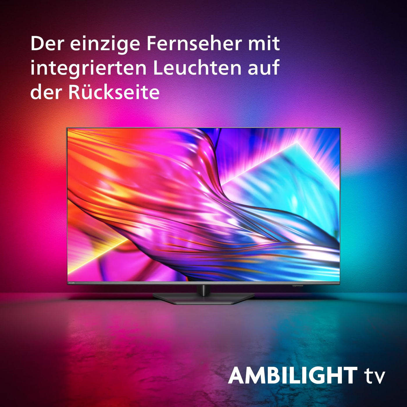 Téléviseur LED intelligent Philips Ambilight 43PUS8909 4K - Écran 43 pouces avec plate-forme Titan OS Ultra HD au pixel près et son Dolby Atmos. Fonctionne avec Alexa et Google Voice Assistant – Gris anthracite