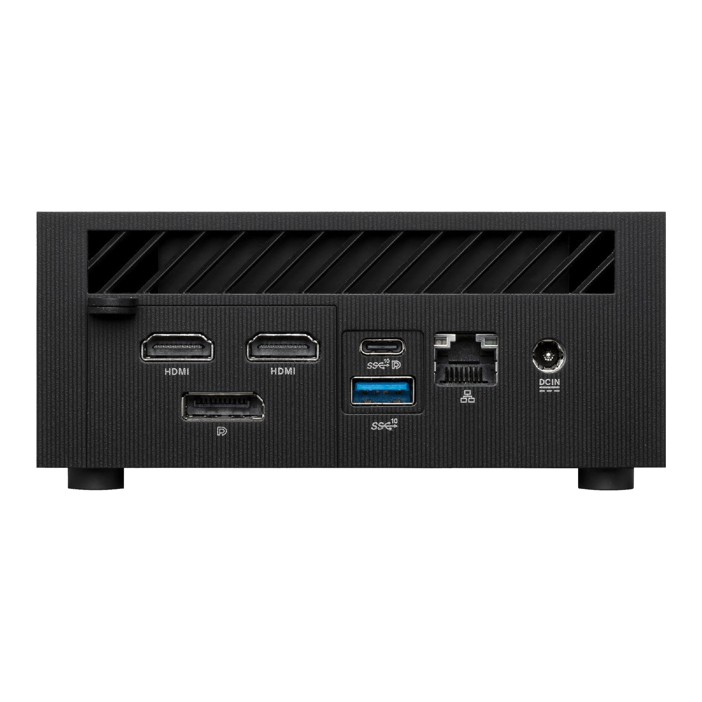 ASUS ExpertCenter PN64-BB5013MD Barebone Mini PC (Intel Core i5 12500H Prozessor, Intel Irix XE Grafik, 2,5Gb LAN, WiFi 6E), schwarz