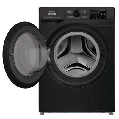 Gorenje WPNEI94A1DTSB Waschmaschine mit Dampffunktion/ConnectLife / 9Kg / 1400 U/min / 15 Programme/Totaler AquaStop/Wave Active Trommel/ExtraHygiene/PowerWash/Schnell Waschgang/EEK: A-10%