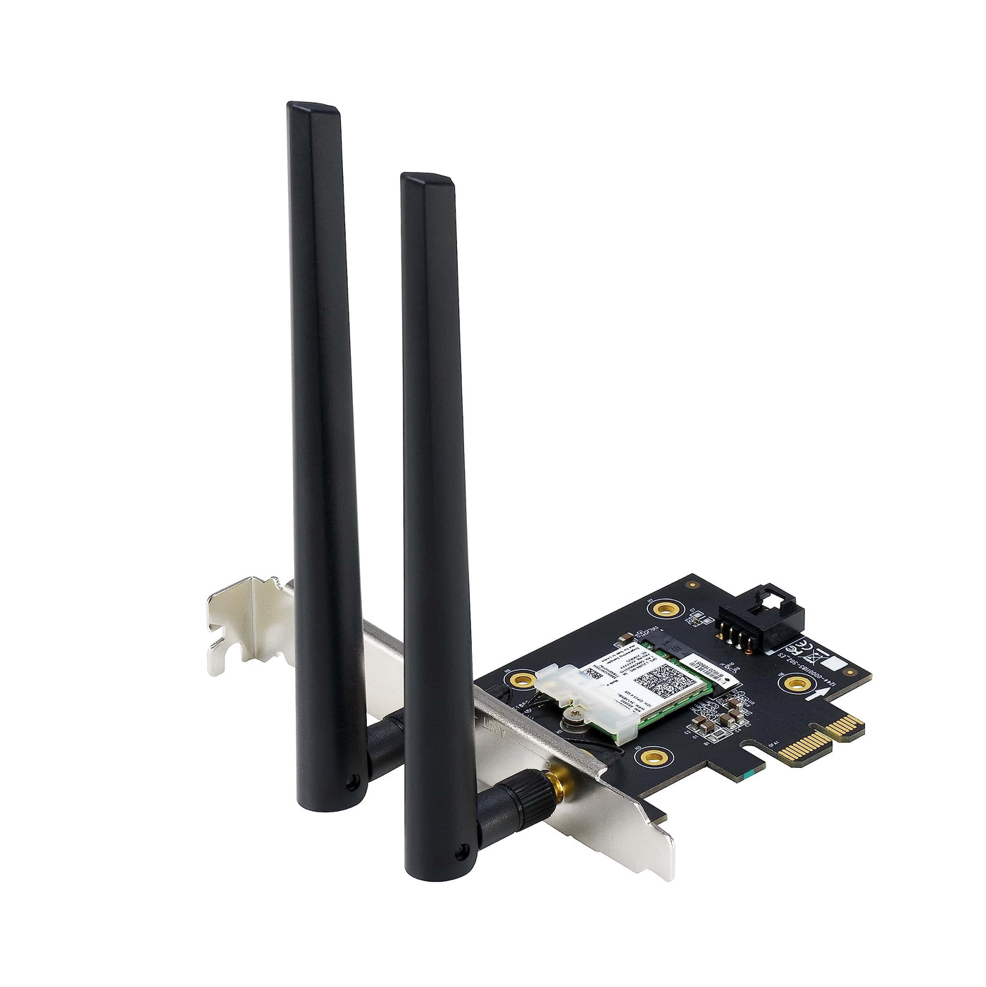 Asus PCE-AX3000 PCIe-Karte (Bluetooth 5.0 + Wi-Fi 6 AX3000 Dual-Band, 2x Antennen, DFS)