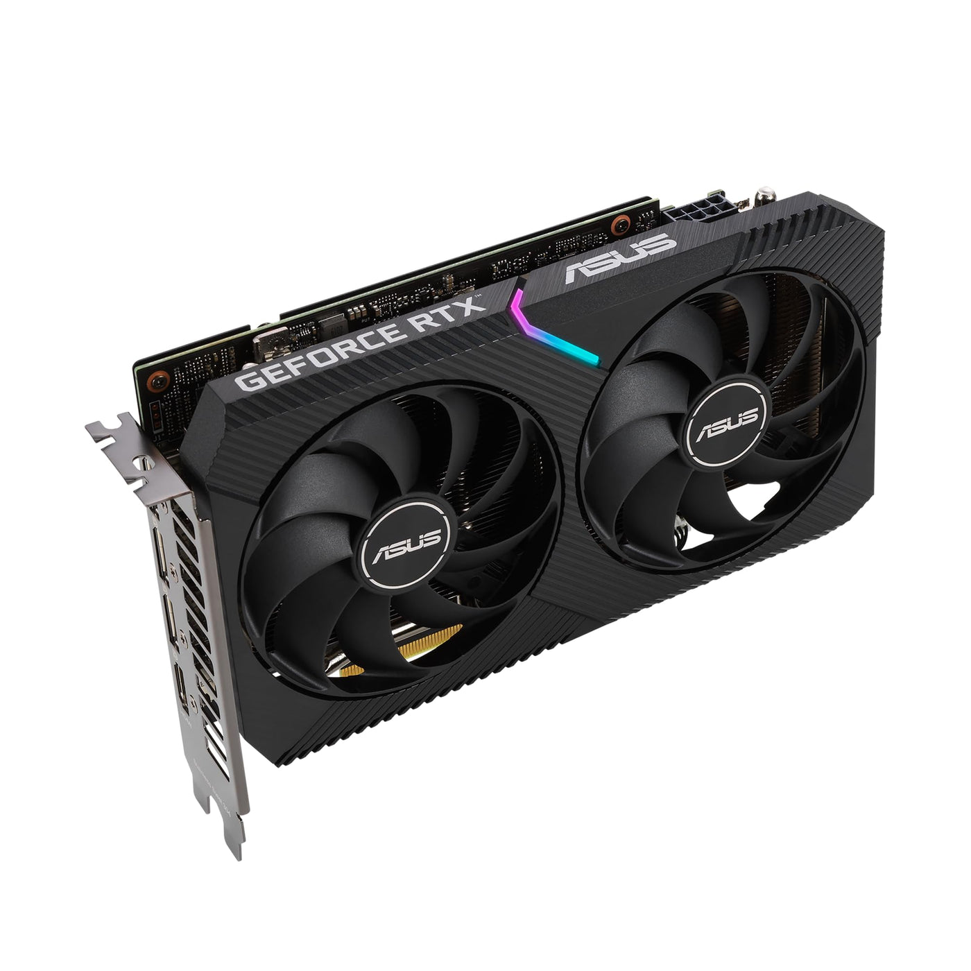 ASUS GeForce Dual RTX 3060 12GB V2 OC Edition Gaming Grafikkarte (GDDR6 Speicher, PCIe 4.0, 1x HDMI 2.1, 3x DisplayPort 1.4a, DUAL-RTX3060-O12G-V2)