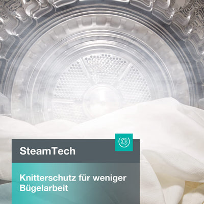 Gorenje WNHEI 74 SAPS/DE Waschmaschine mit Dampffunktion, 7kg Fassungvermögen, EEK: A, Inverter PowerDrive Motor, 1400 U/min, 15 Programme, Steam Tech, AquaStop, Kindersicherung, weiß